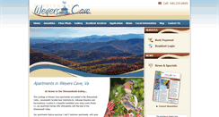 Desktop Screenshot of landingsweyerscave.com